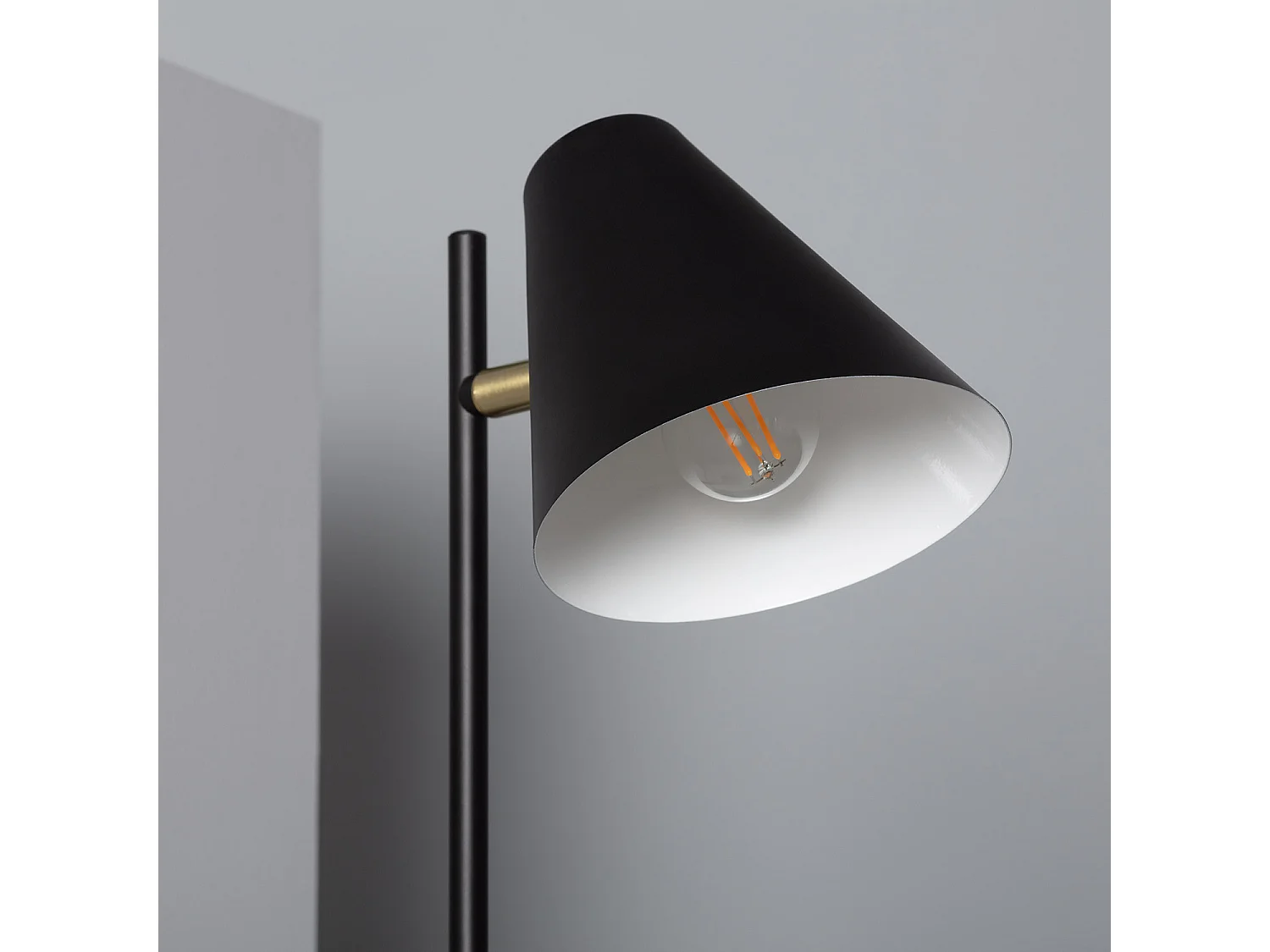 Lampe à Poser Métal Bowery Noir