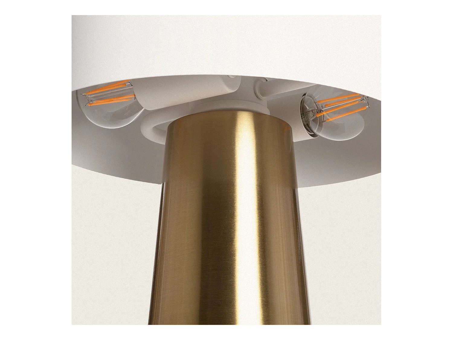 Lampe à Poser Métal Kupla Blanc