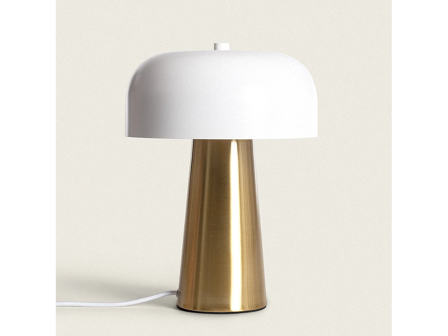 Lámpara de Mesa Metal Kupla Blanco