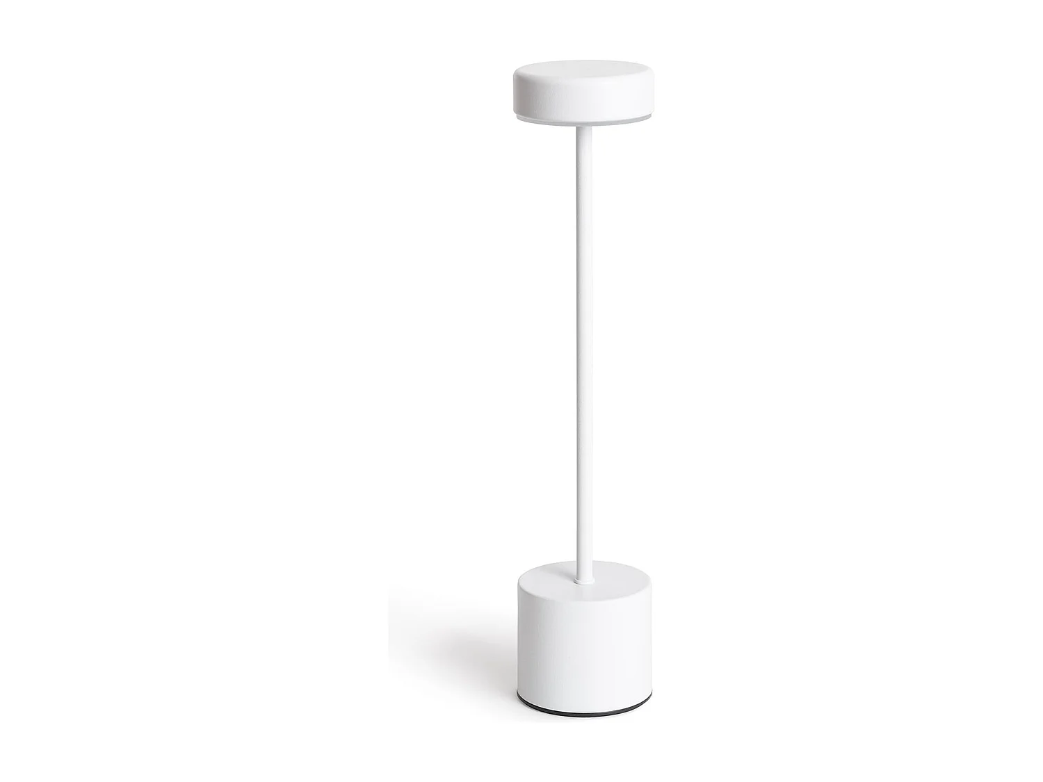 Lampada da Tavolo LED 2W Portatile con Batteria USB Ricaricabile Zimba Bianco