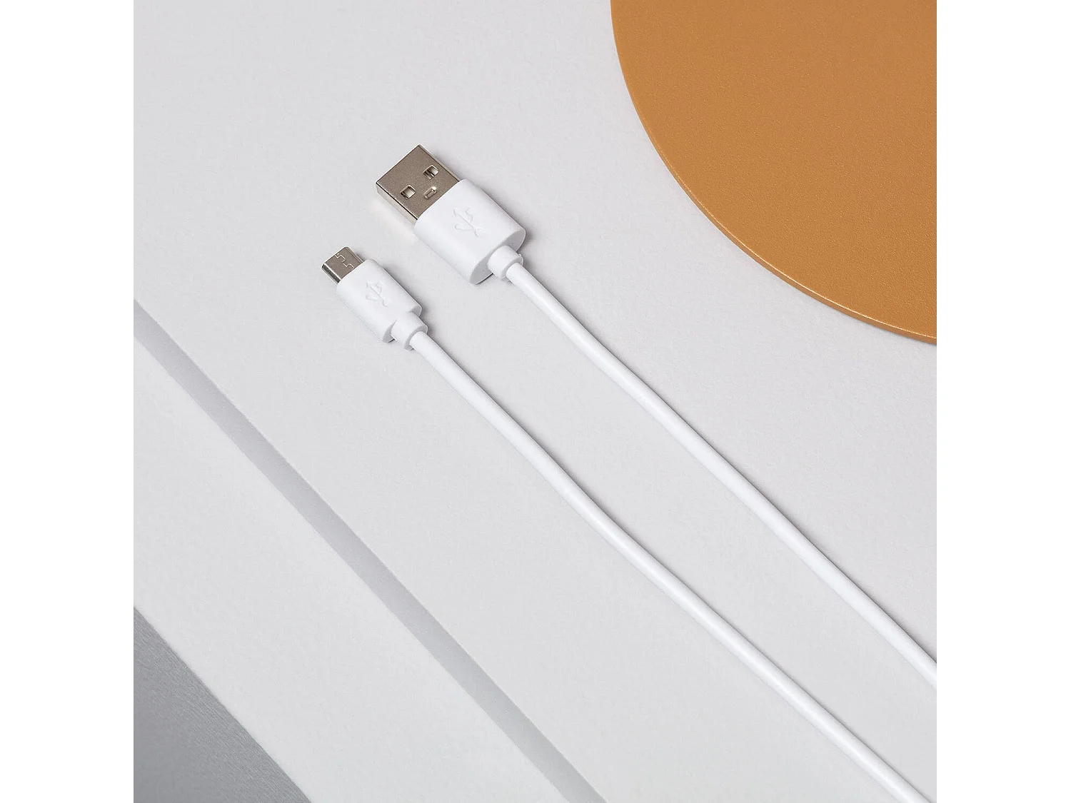 Lampe à Poser LED Portative Aluminium Extérieure 2.6W Epinay avec Batterie Rechargeable Camel