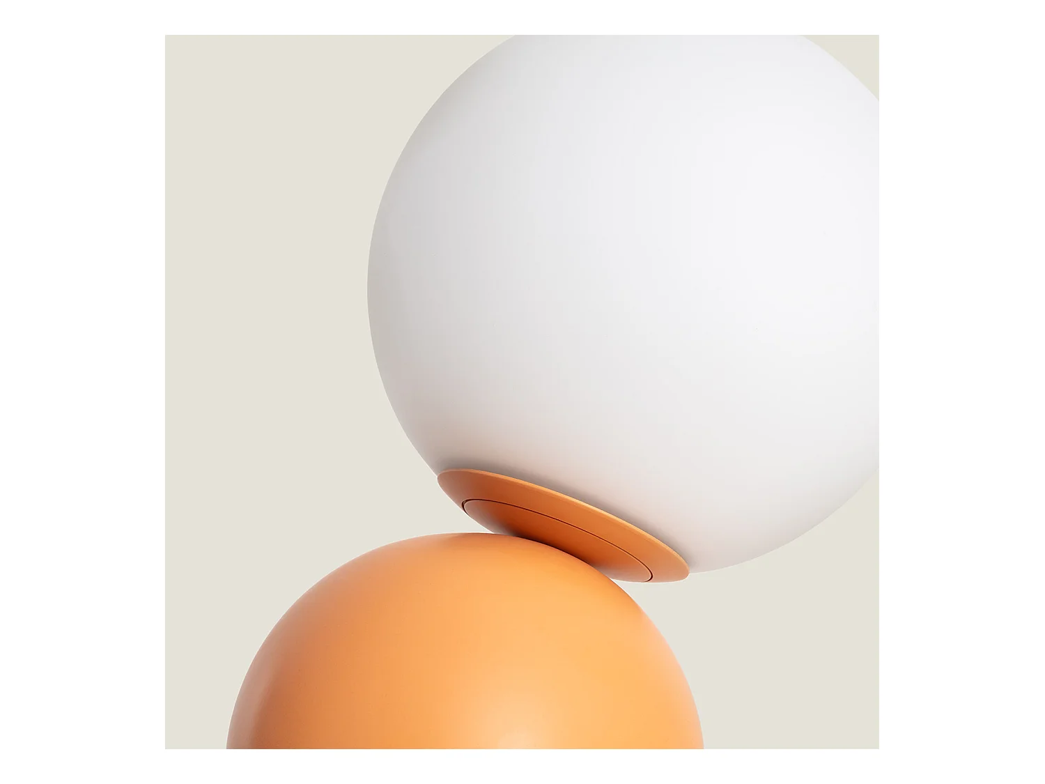 Lampe à Poser Métal Society Saumon mat