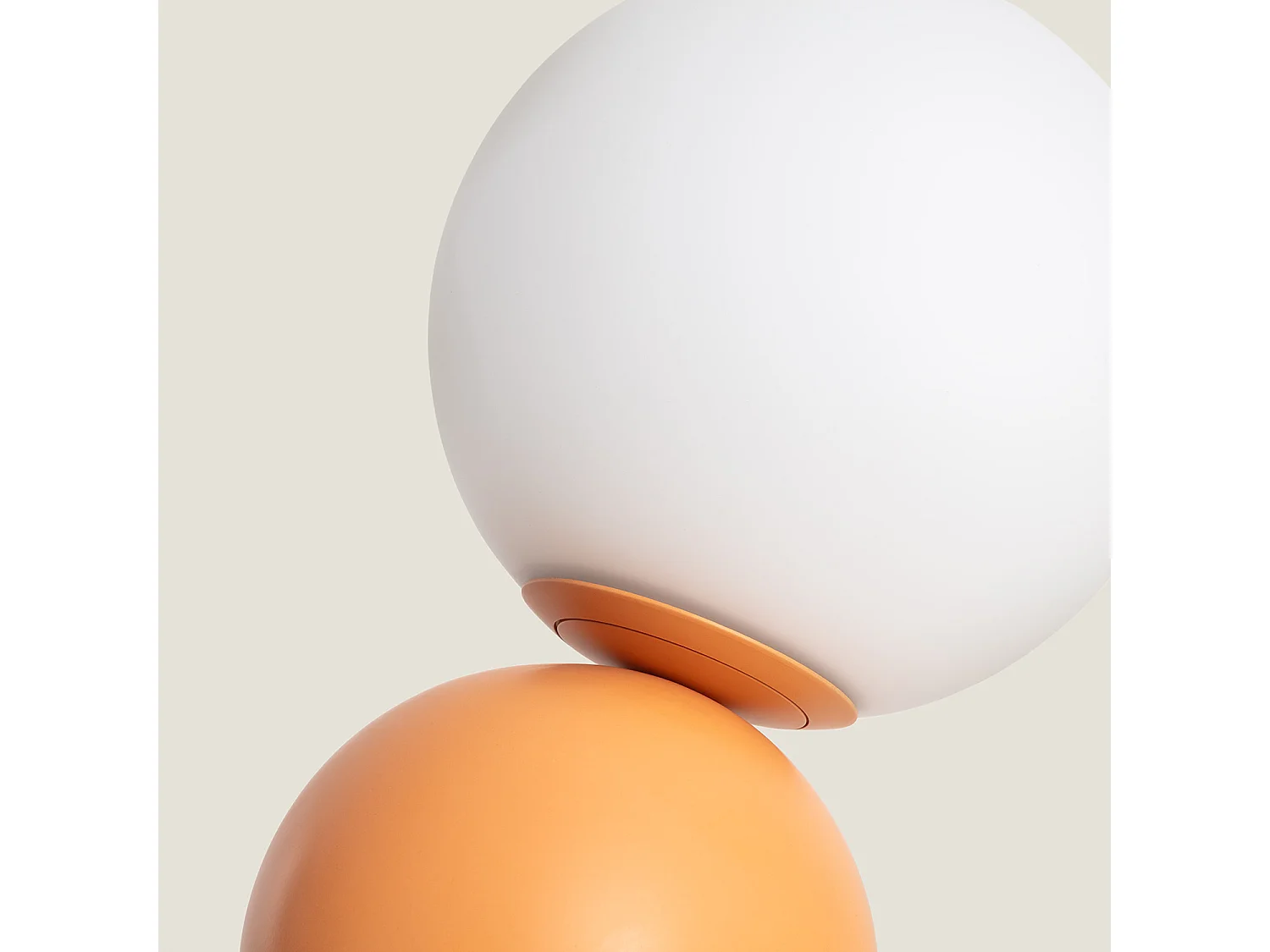 Lámpara de Mesa Metal Society Salmón Mate