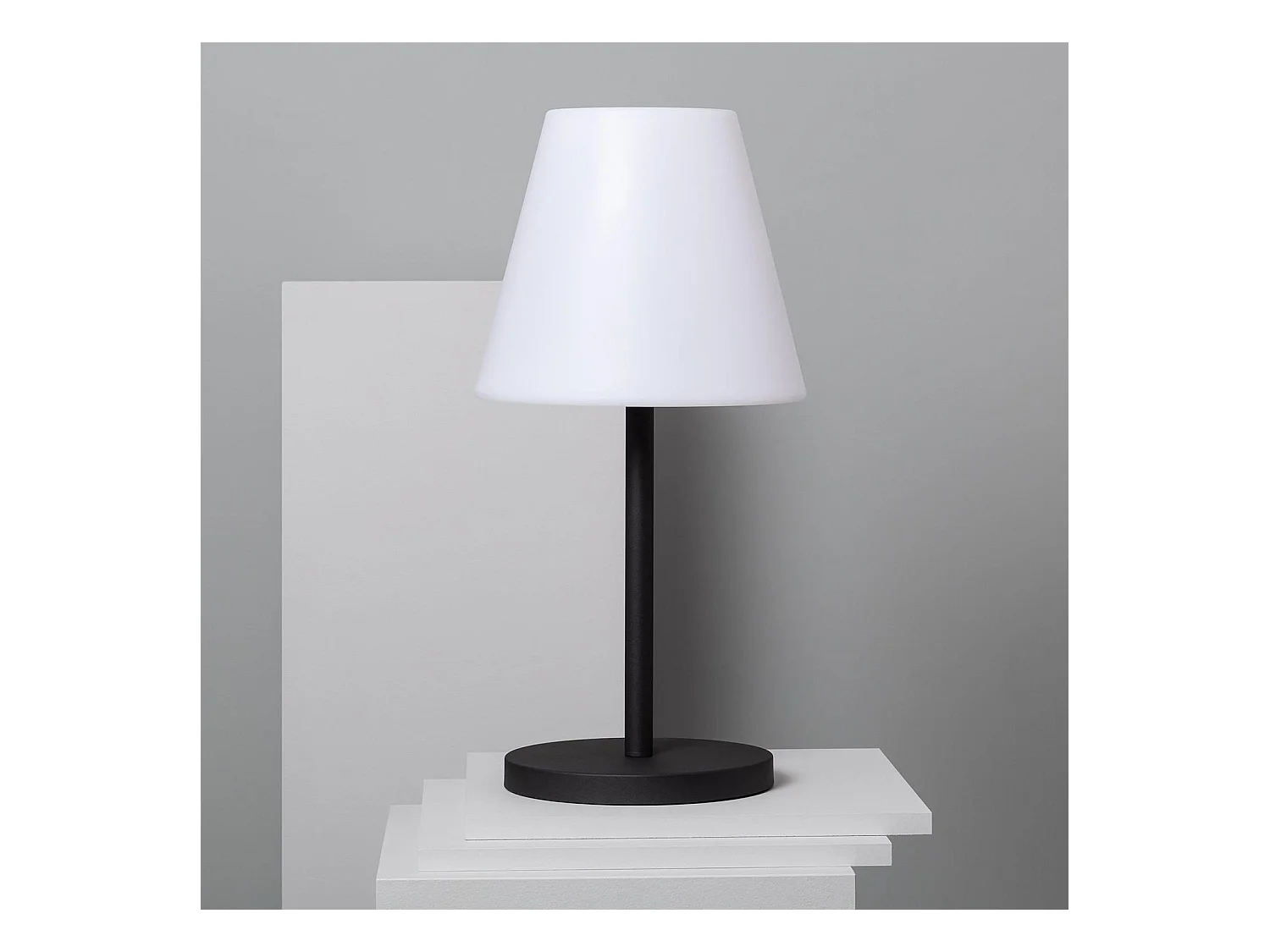 Lampada da Tavolo per Esterni Alluminio Maipo Nero