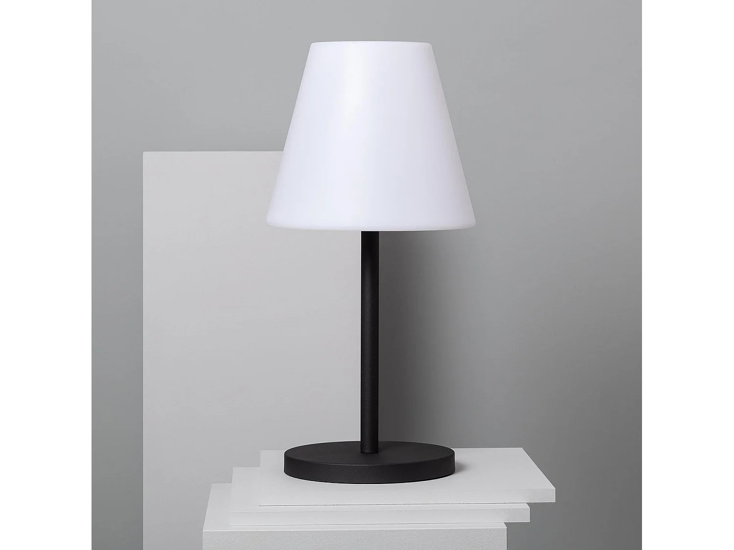 Lampada da Tavolo per Esterni Alluminio Maipo Nero