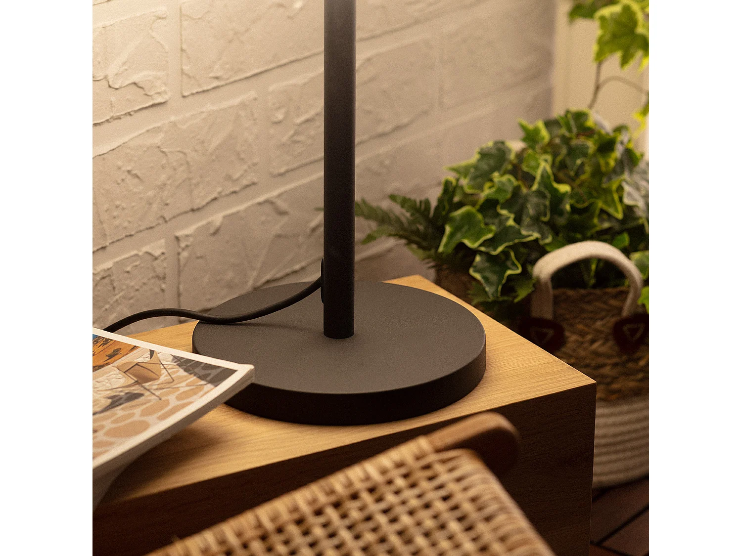 Lampada da Tavolo per Esterni Alluminio Maipo Nero