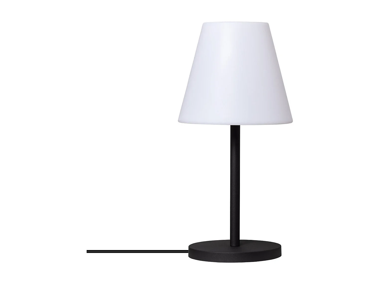 Lámpara de Mesa Exterior Aluminio Maipo Negro