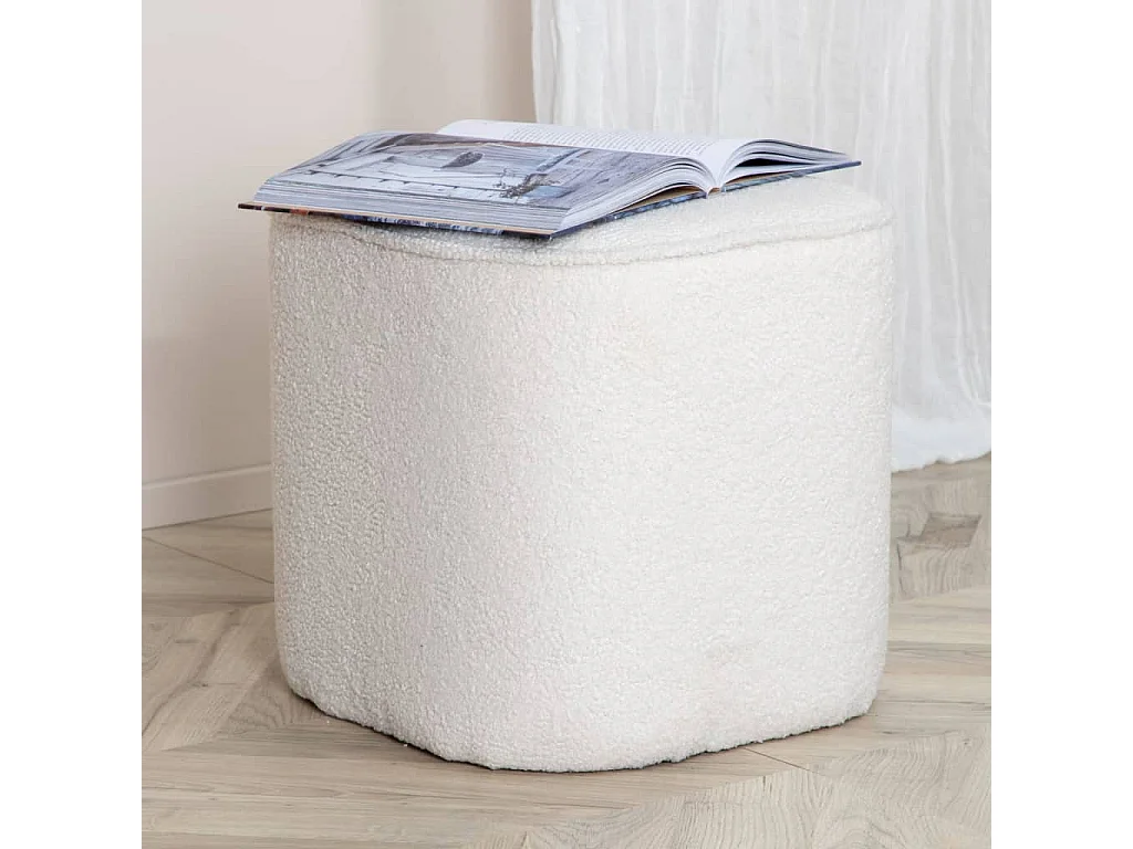 Runder Sitzsack aus Polyester teddy Piff