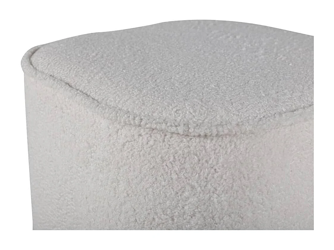 Runder Sitzsack aus Polyester teddy Piff