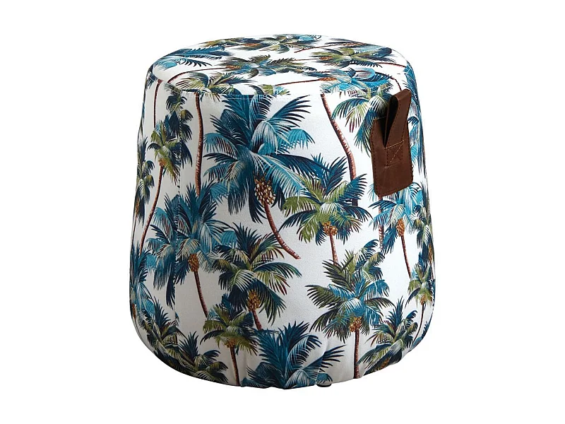 Pouf en tissu Jungle