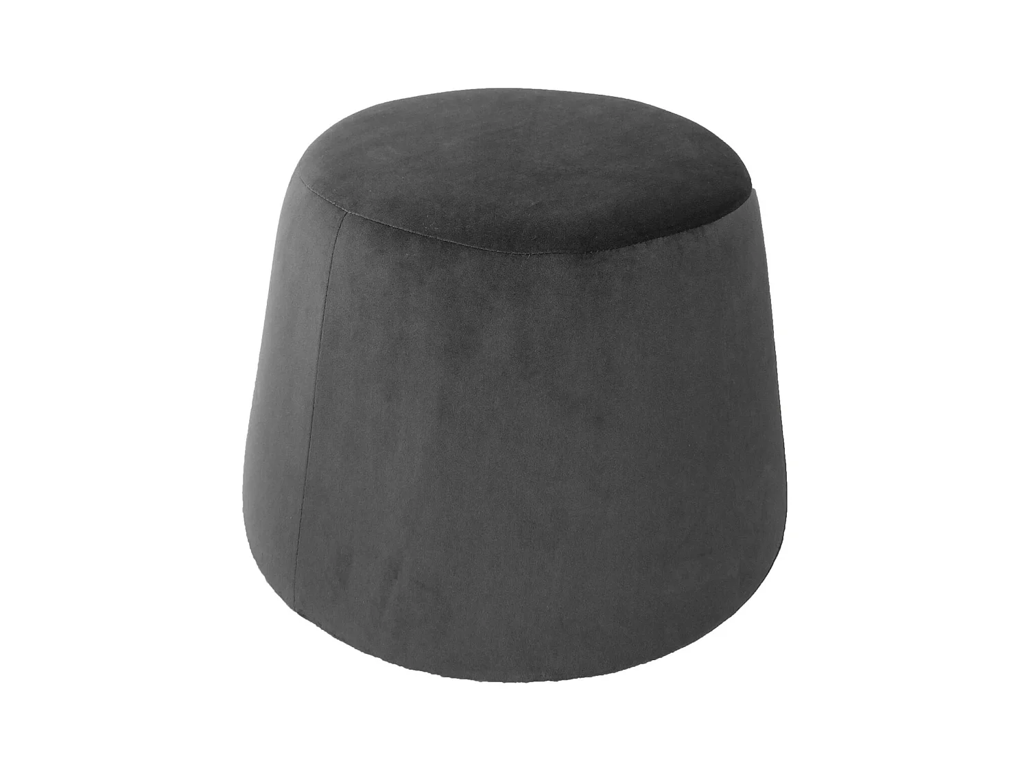 Pouf en velours Dome