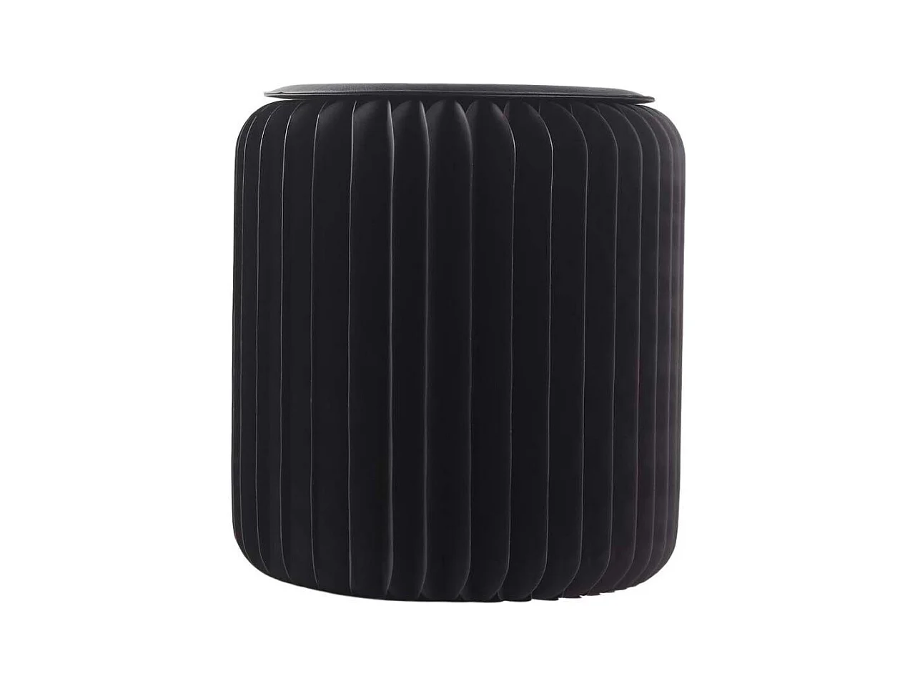 Pouf design en carton plié 35 cm