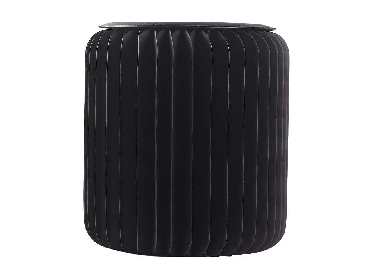 Pouf design en carton plié 35 cm