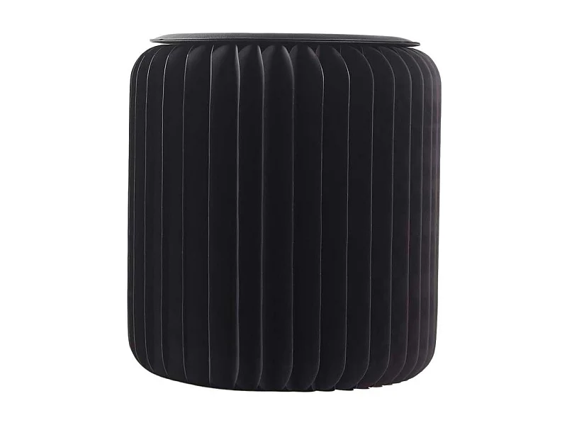 Pouf design en carton plié 35 cm