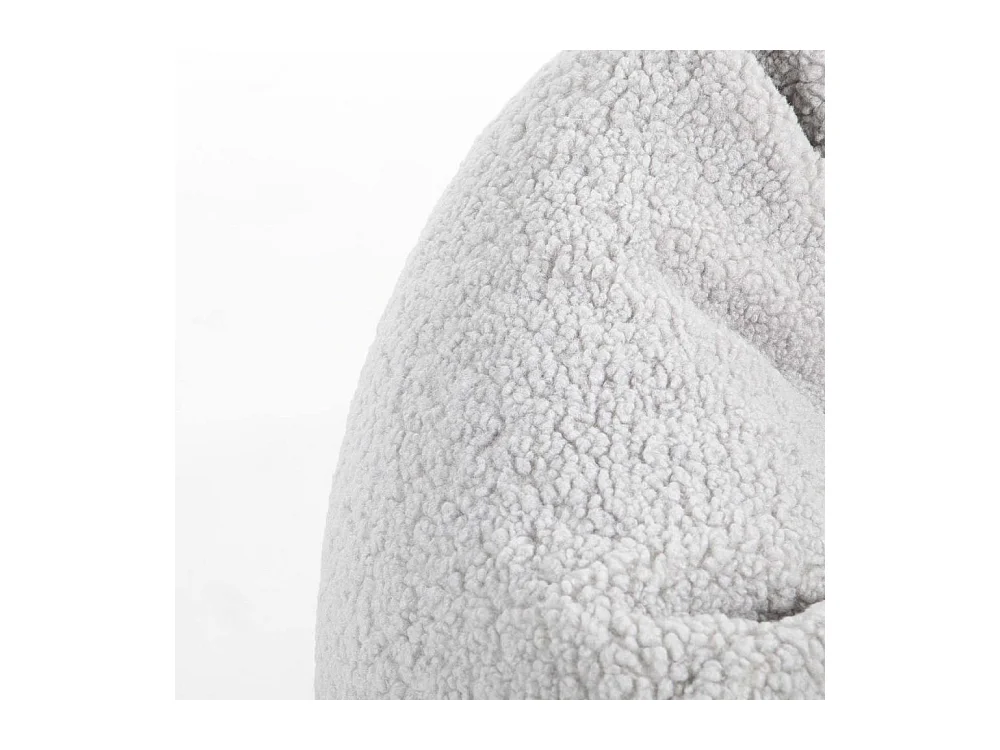 Poire intérieur en polyester Wild 70 x 90 cm Gris