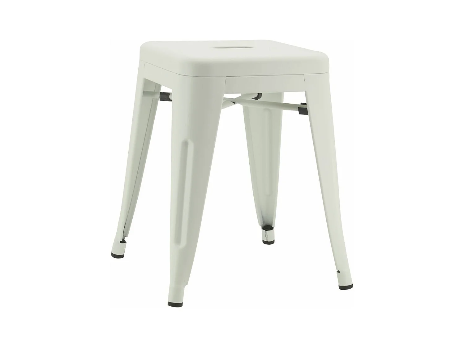 Tabouret industriel en métal laqué (Lot de 4)