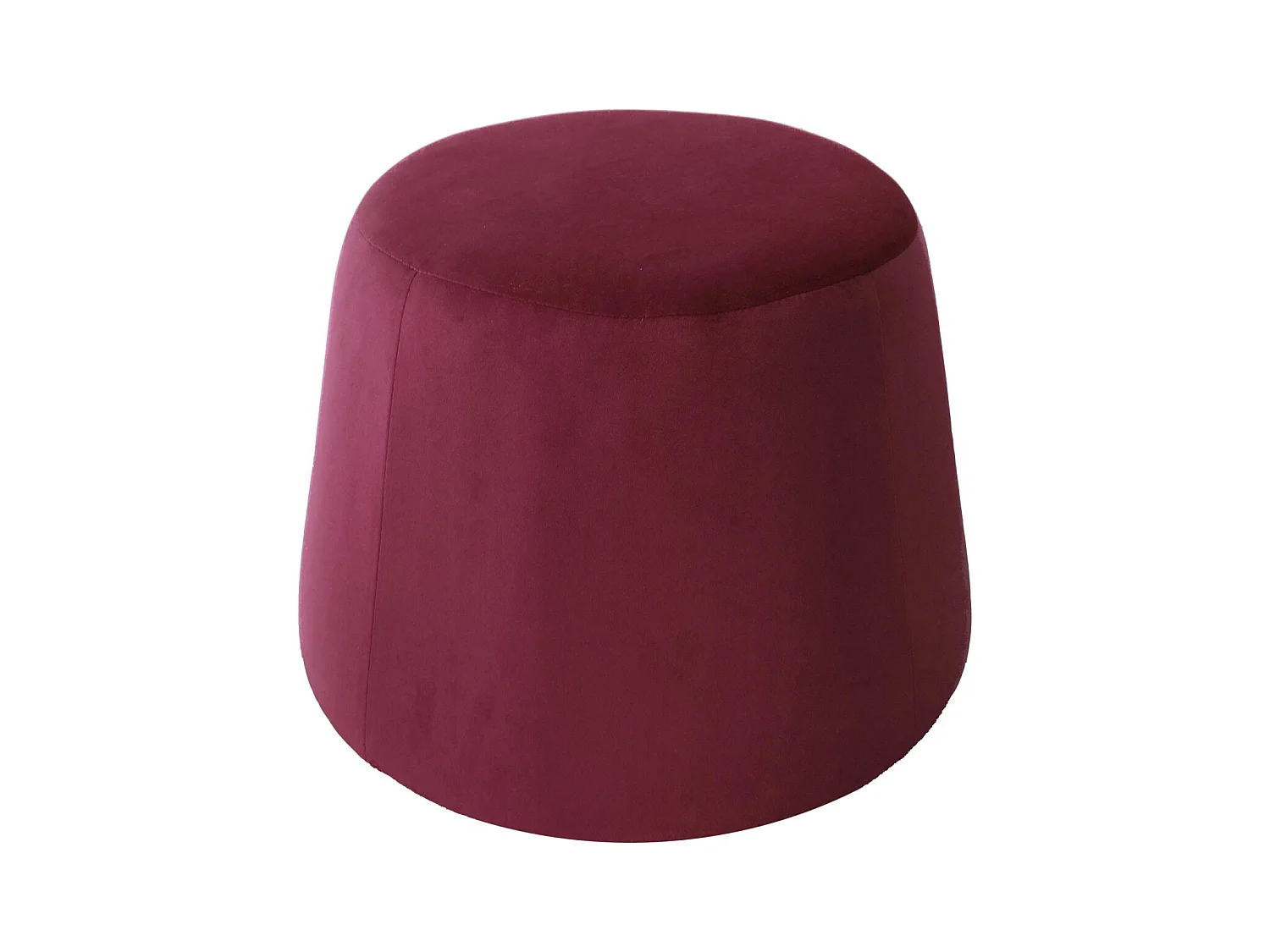Pouf en velours Dome