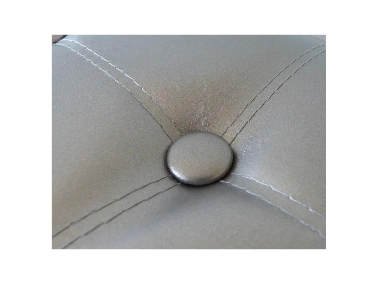 Pouf pliable PVC Bronze