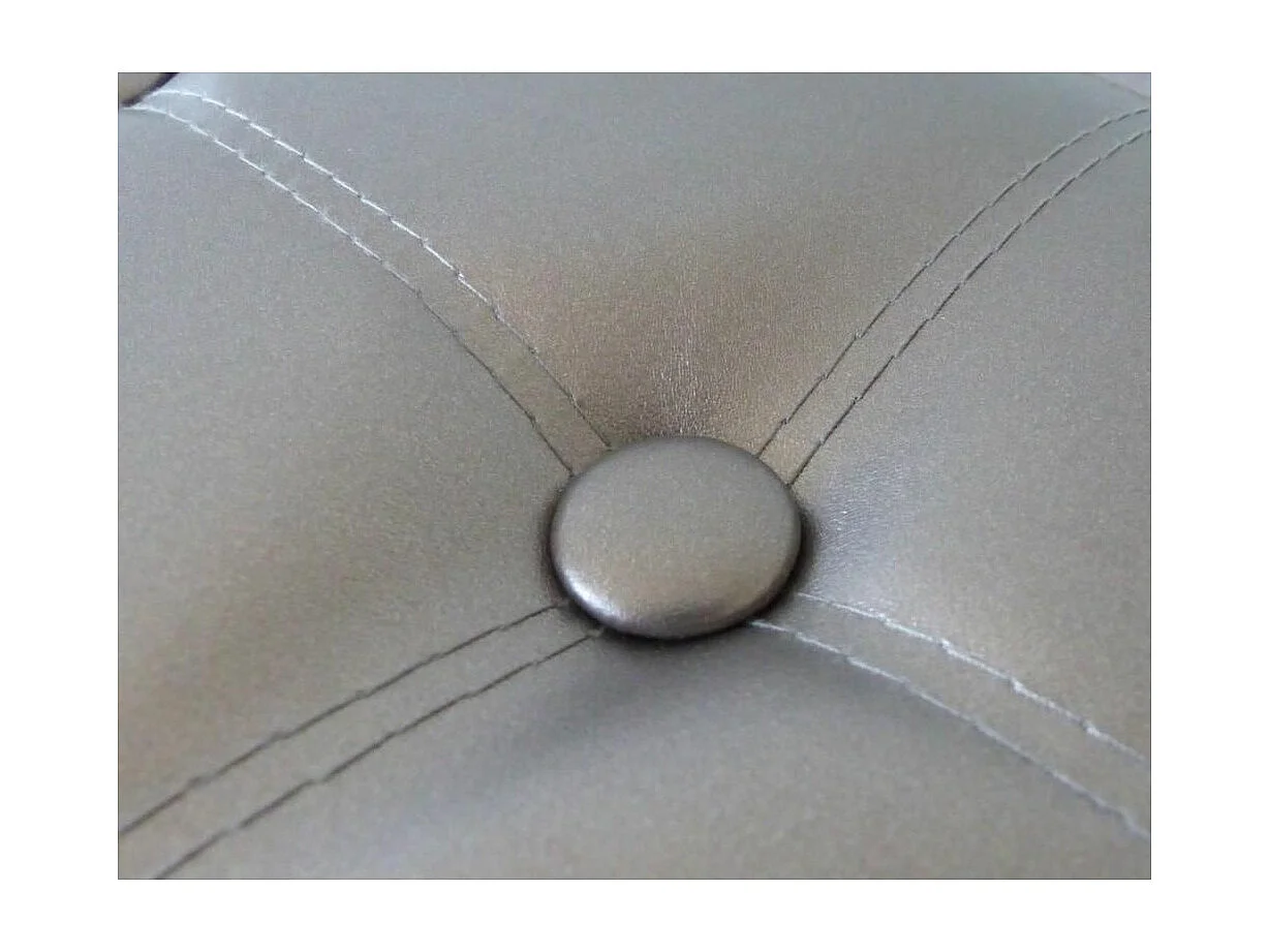 Pouf pliable PVC Bronze