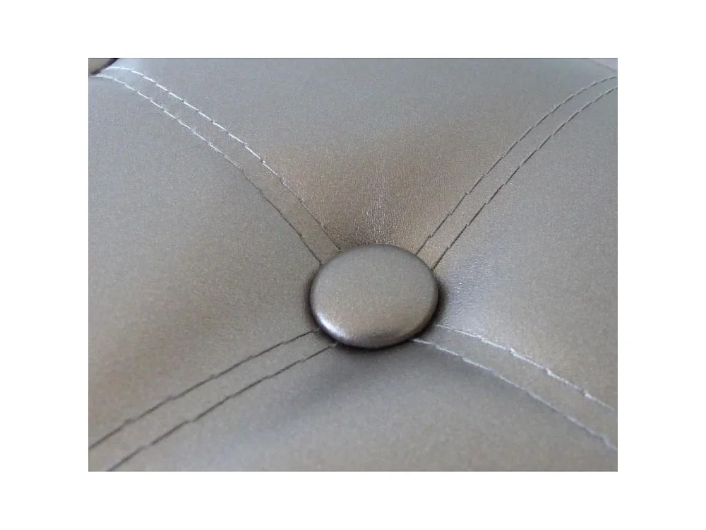 Pouf pliable PVC Bronze