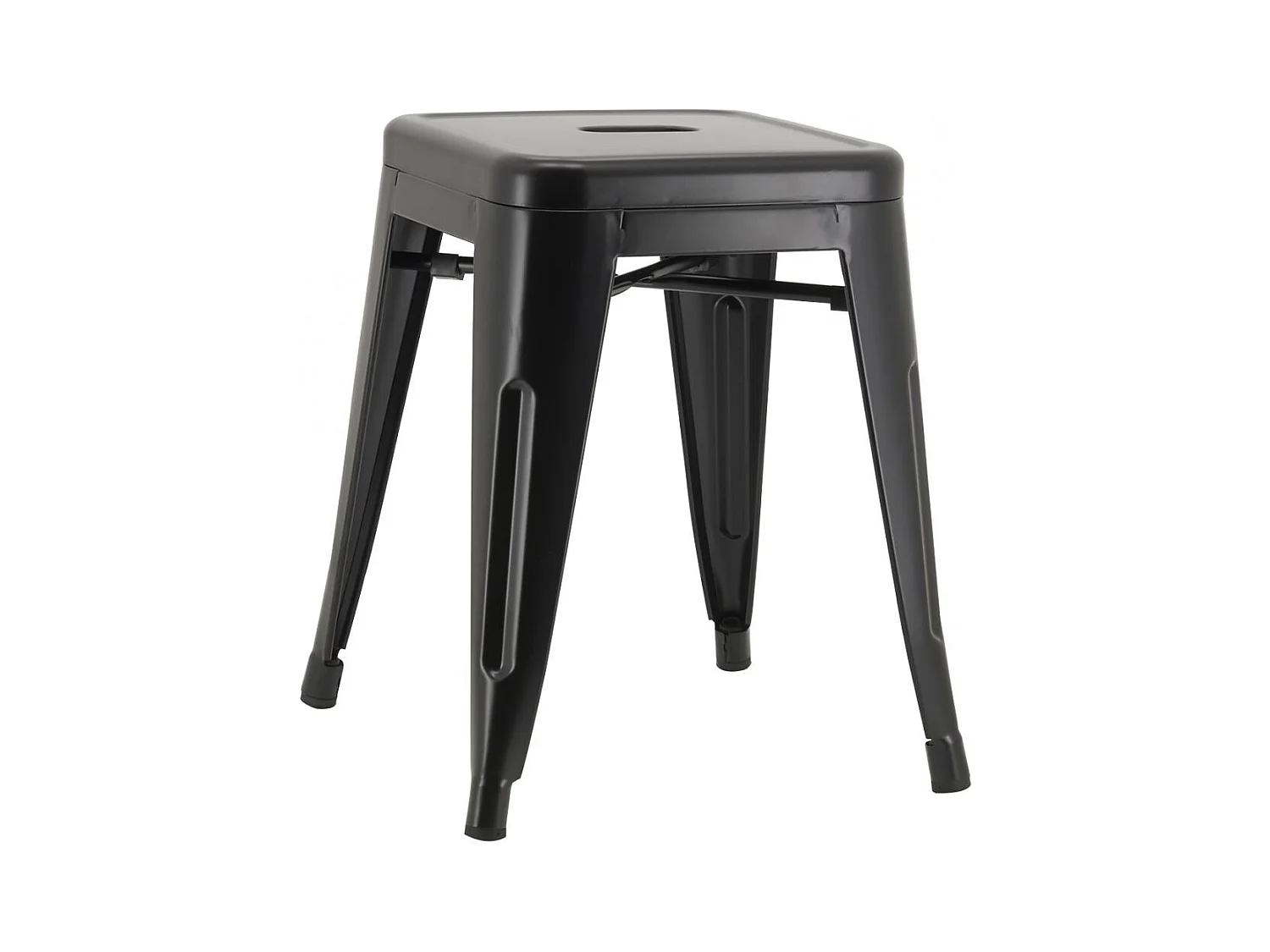Tabouret industriel en métal laqué (Lot de 4)