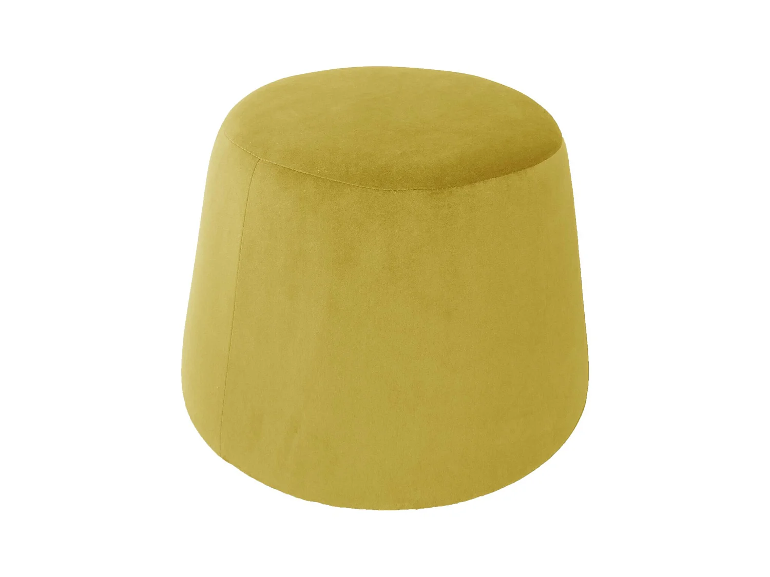 Pouf en velours Dome
