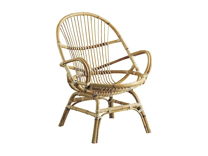 Fauteuil Coquille en manau Jakarta