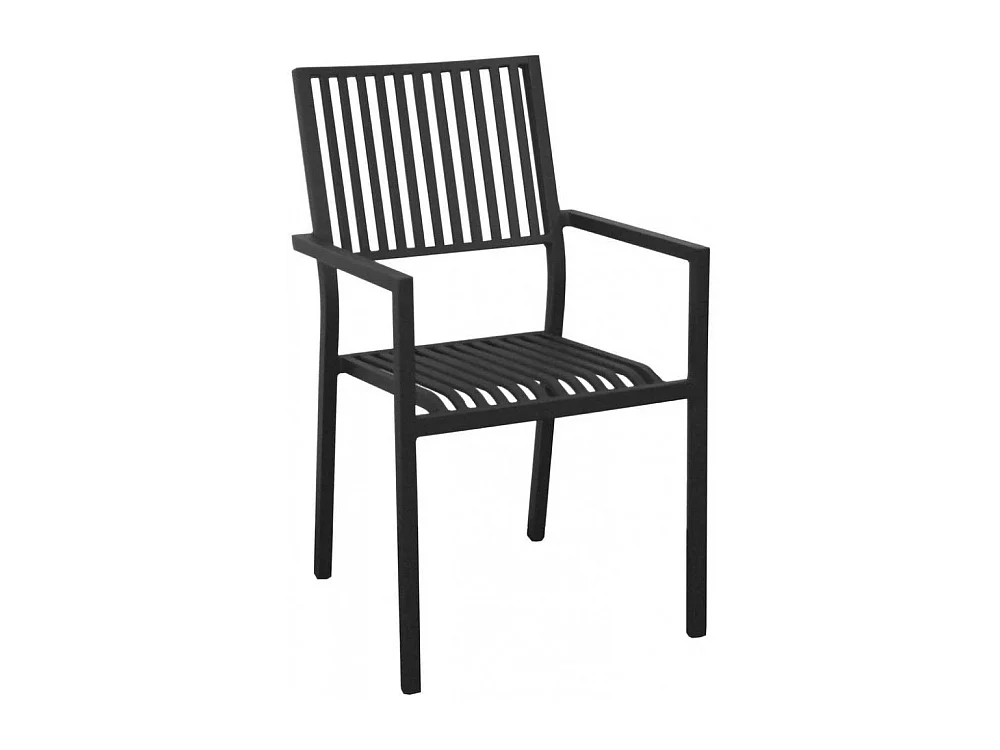 Fauteuils d'extérieur empilables en aluminium Cayo (Lot de 2)