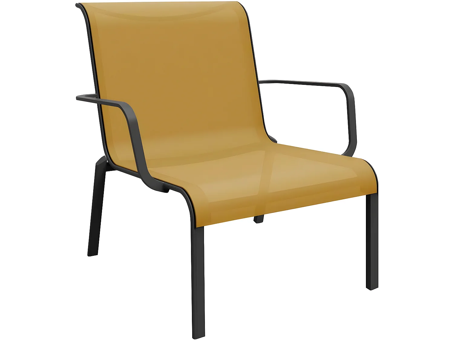 Fauteuils lounge pour l'extérieur en aluminium Cauro (Lot de 2)