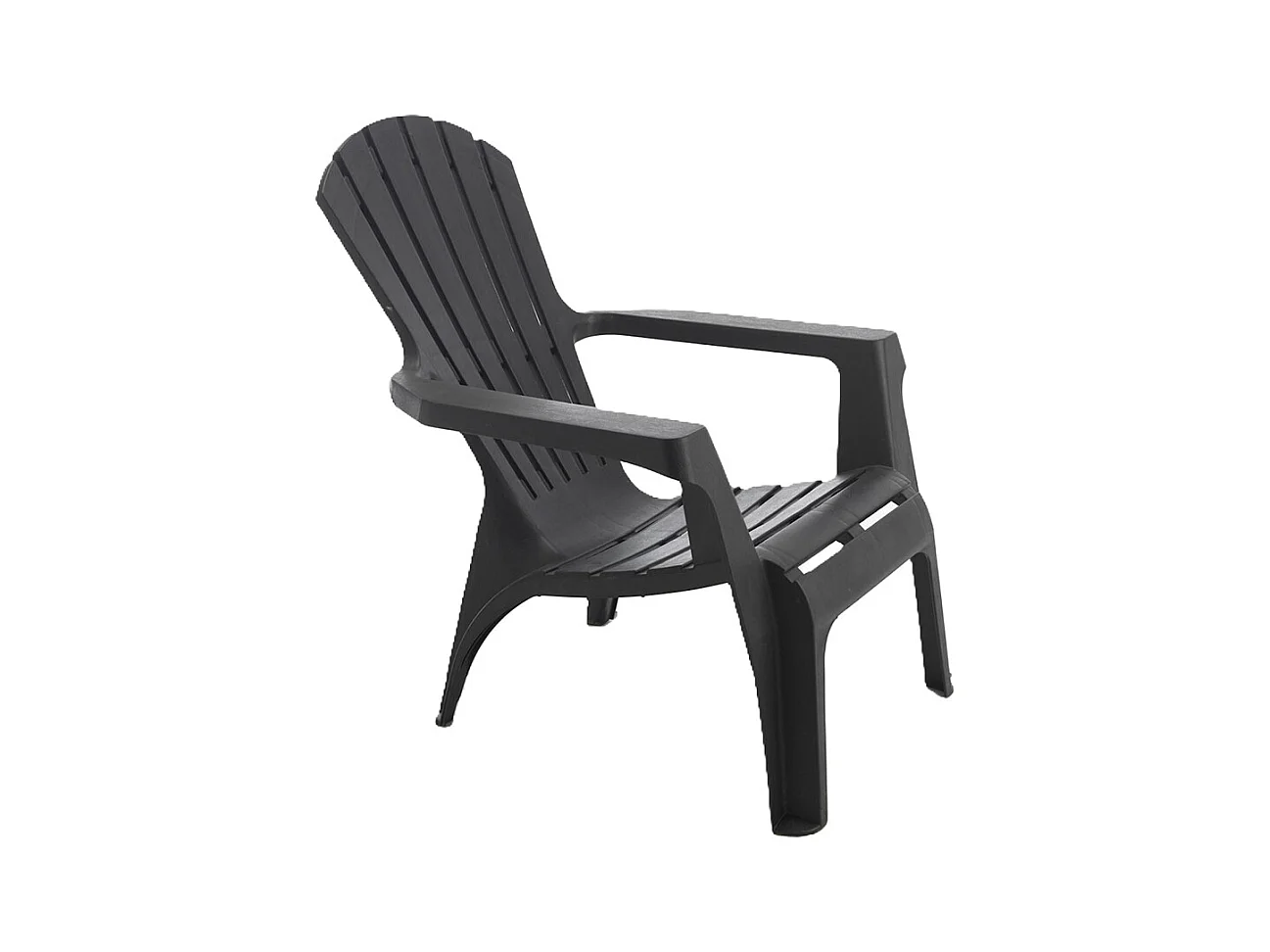 Fauteuil adirondack Anthracite