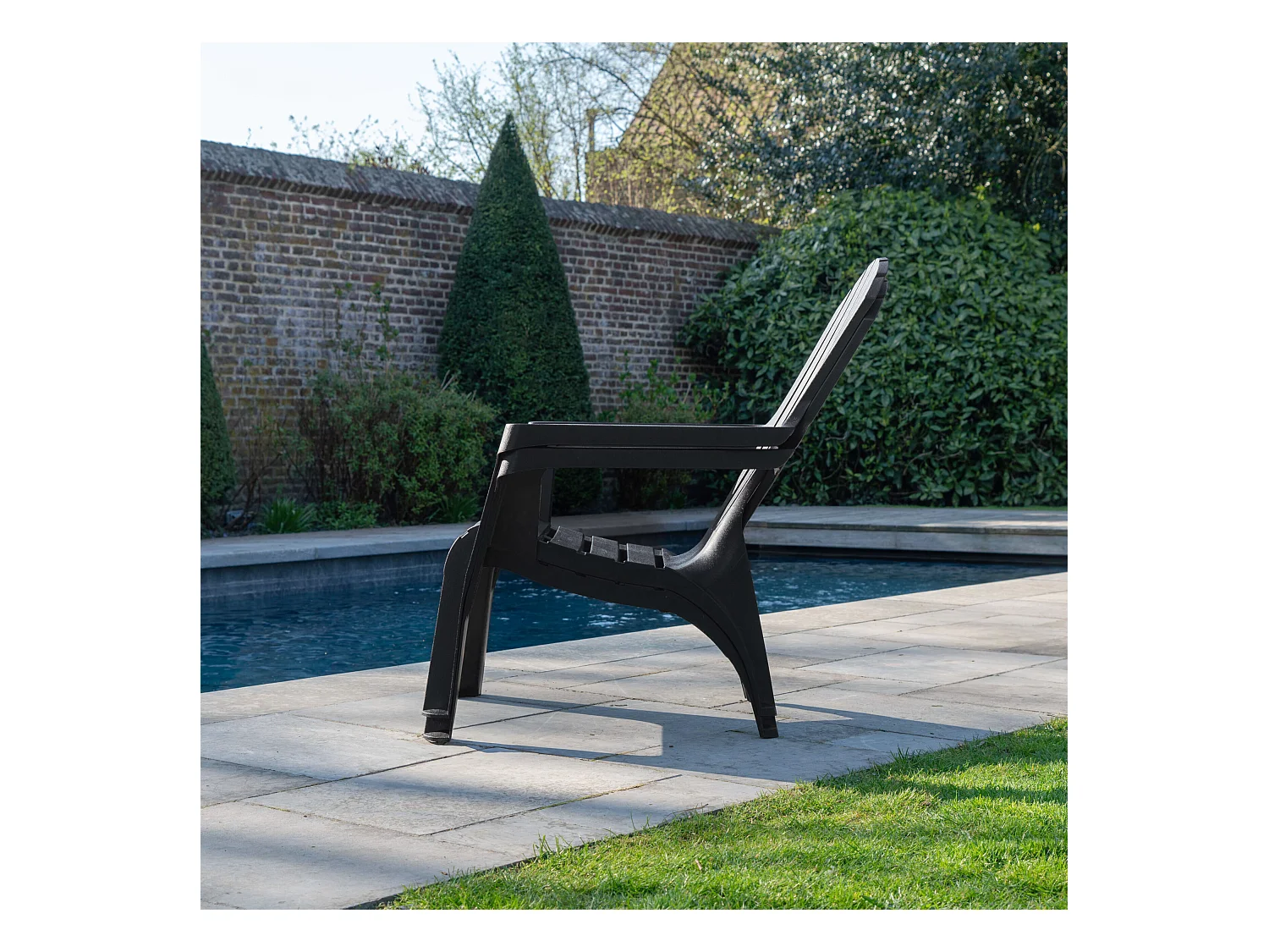 Fauteuil adirondack Anthracite