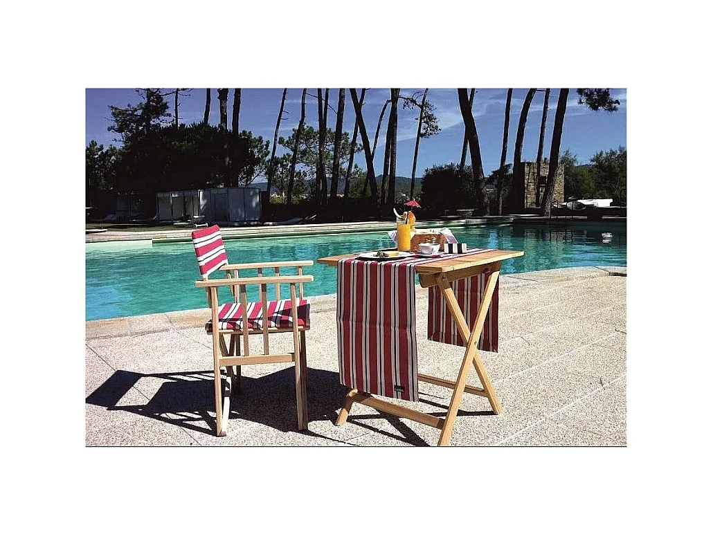 Fauteuil metteur en scène en eucalyptus (vert) Vert