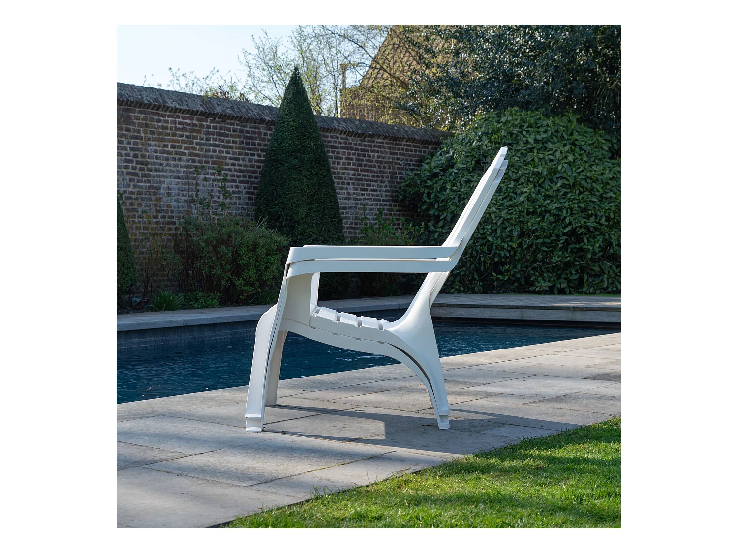 Fauteuil adirondack Blanc