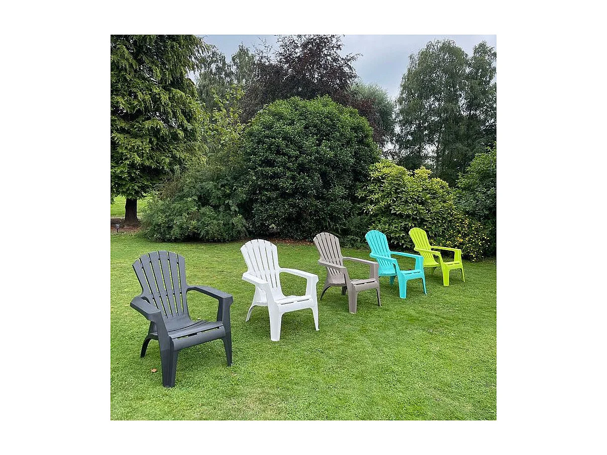 Fauteuil adirondack Blanc