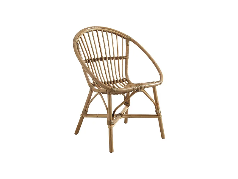 Fauteuil en manau Coque