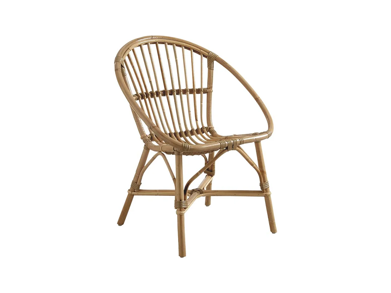 Fauteuil en manau Coque