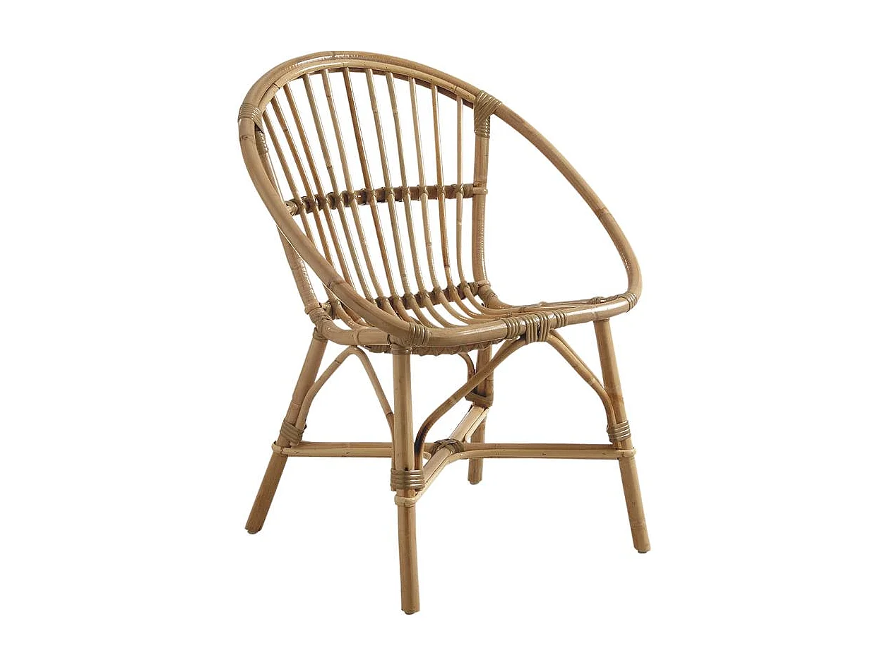 Fauteuil en manau Coque