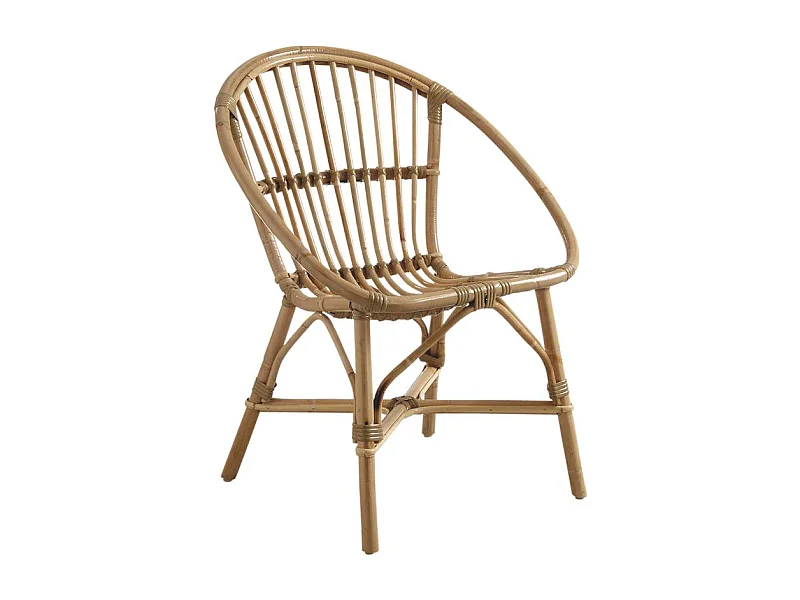 Fauteuil en manau Coque