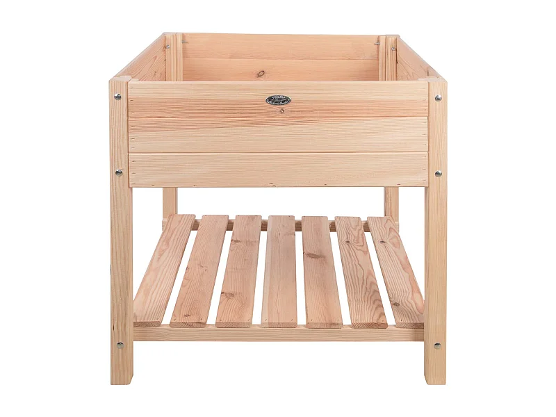 Carré potager en pin naturel sur pieds Largeur 78 cm