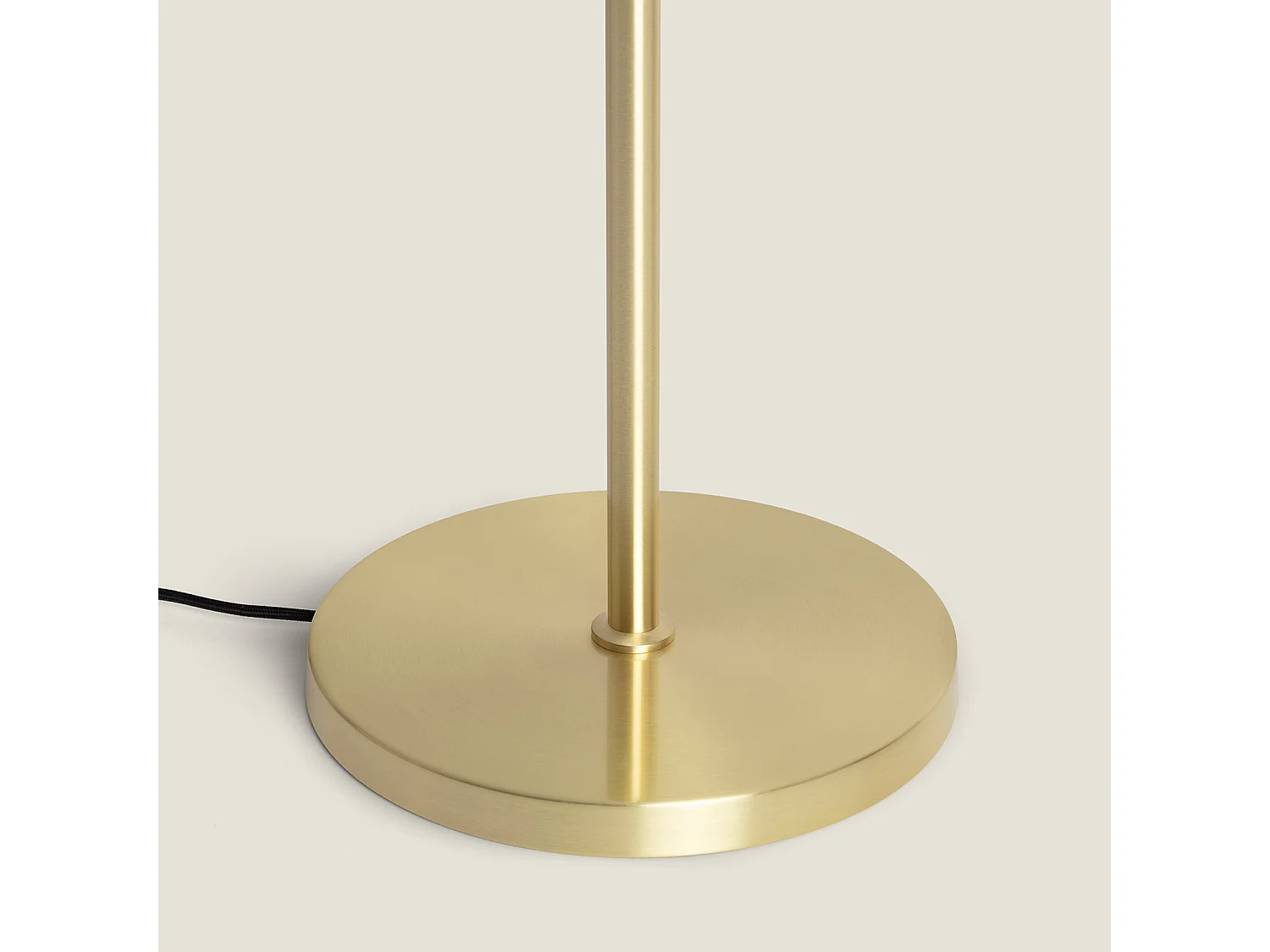 Lampadaire Métal et Verre Otos 3 Spots  Doré