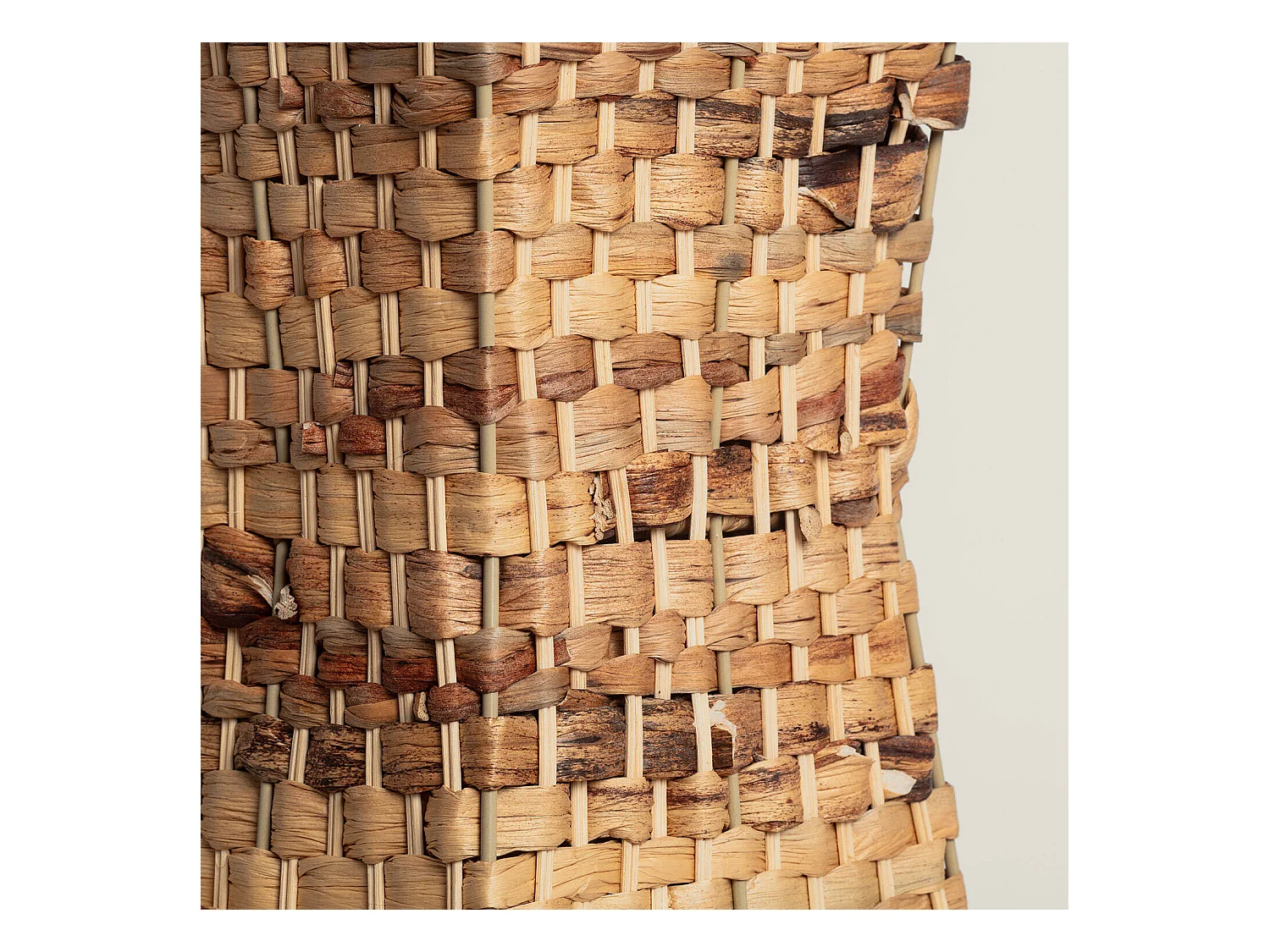 Lampada da Terra Fibre Naturali Bijie Naturale