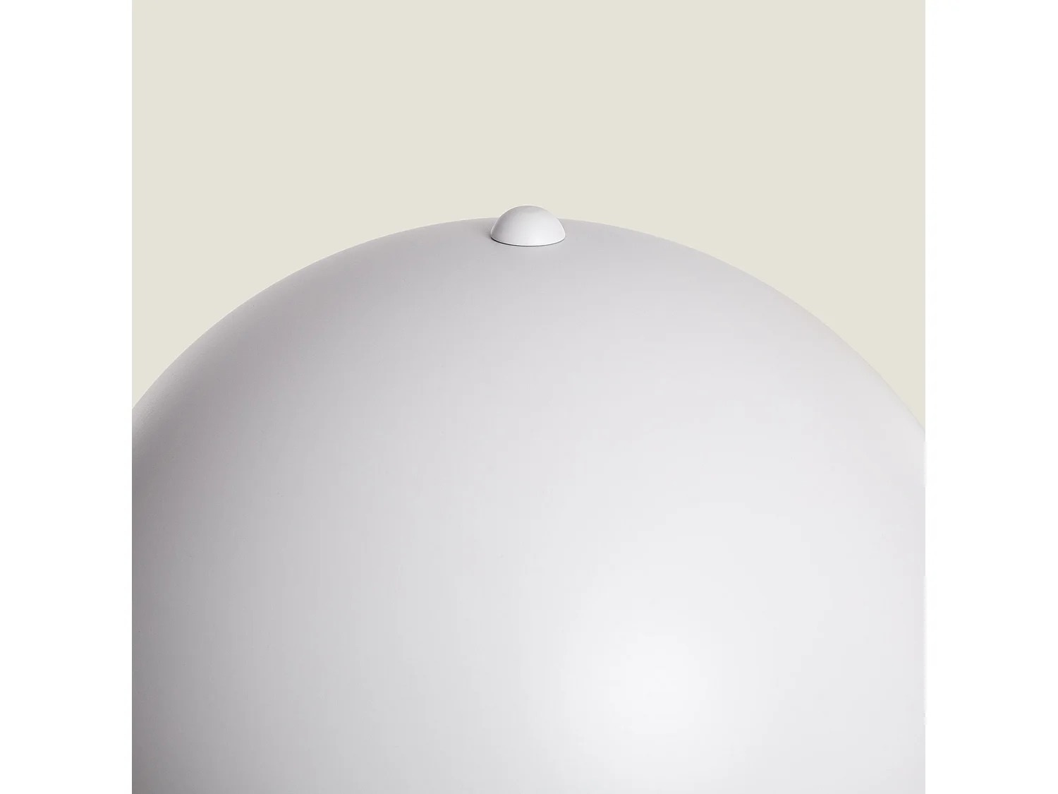 Lampada da Terra Metallo Madow Bianco