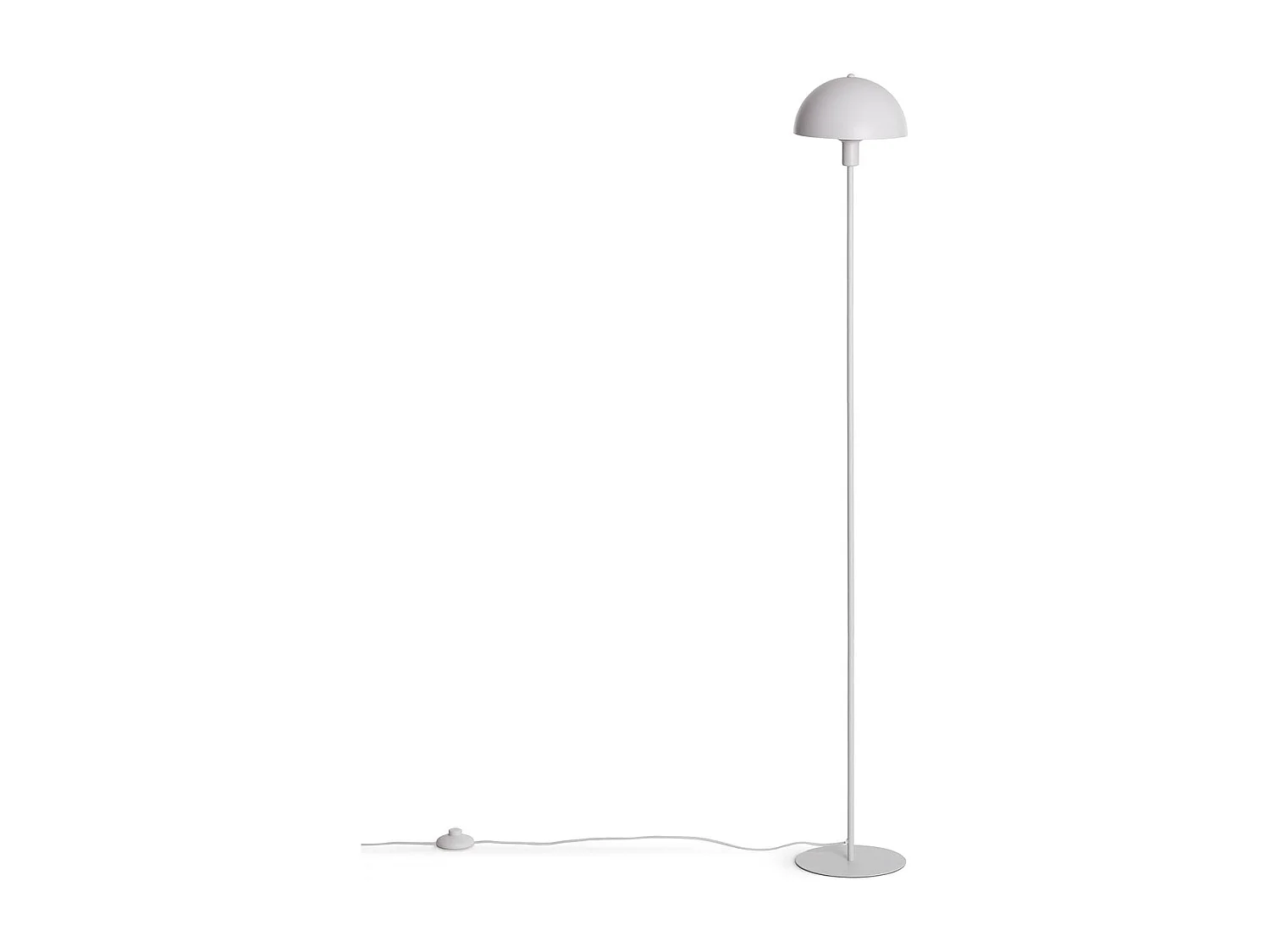 Lampadaire Métal Madow  Blanc