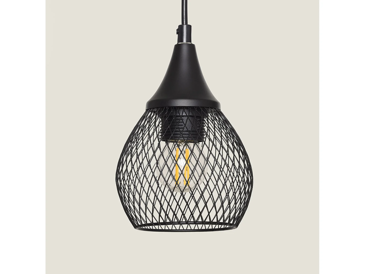 Lampada da Terra Monah Nero
