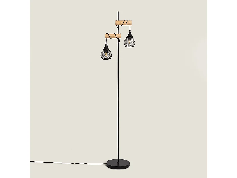 Lampadaire Monah Noir