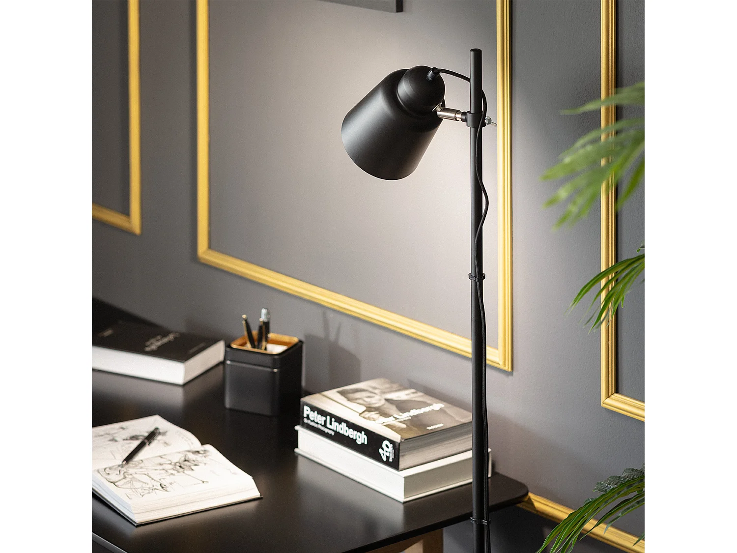 Lampadaire Métal Ulux Noir