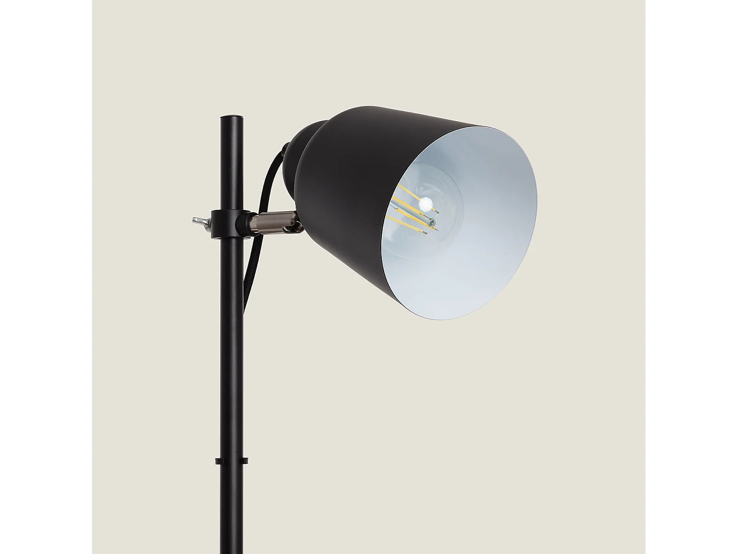 Lampadaire Métal Ulux Noir