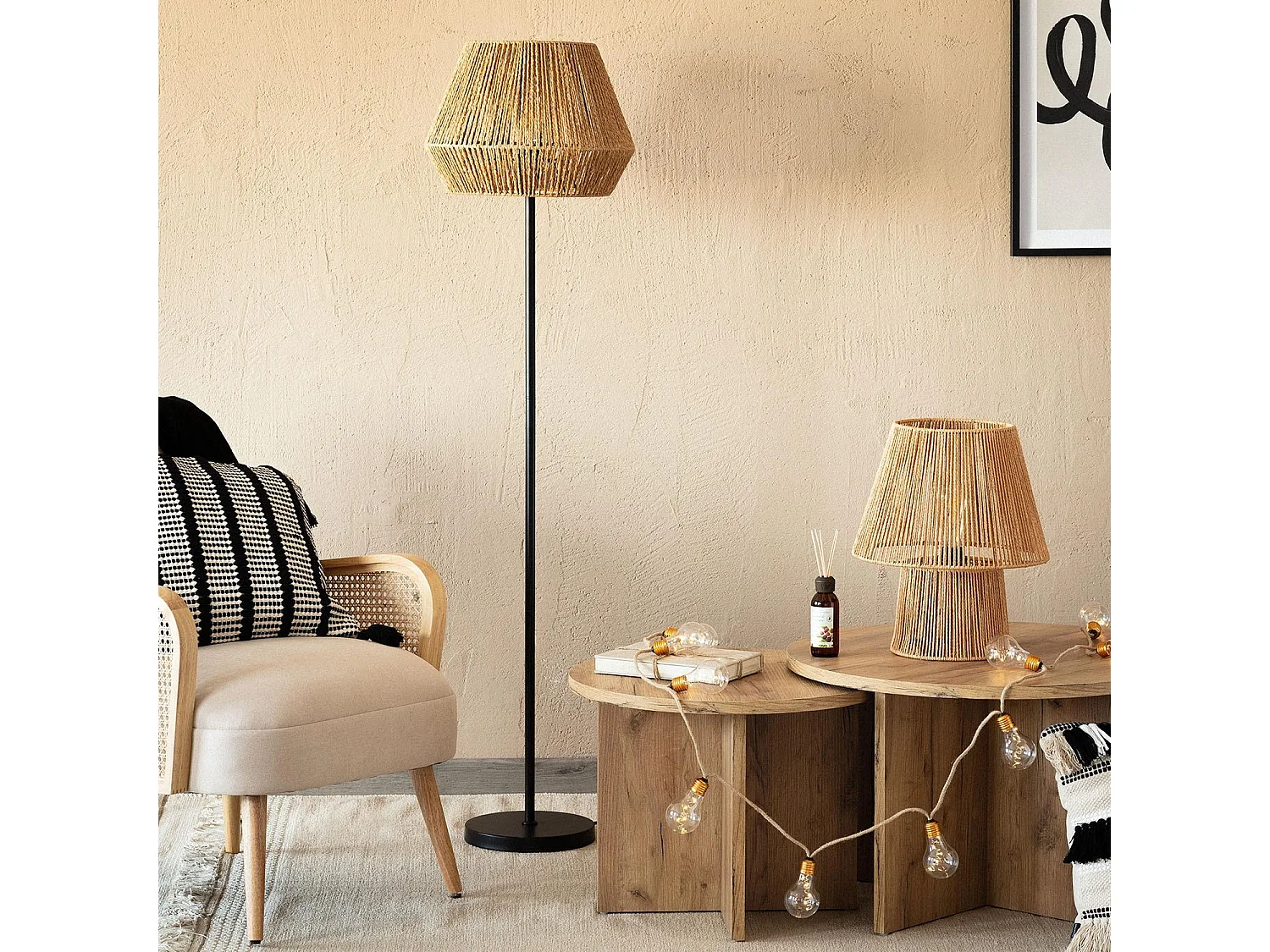 Lampadaire Kirito Naturel