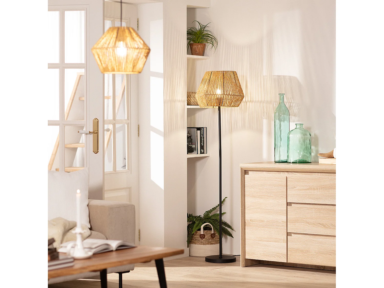 Lampadaire Kirito Naturel