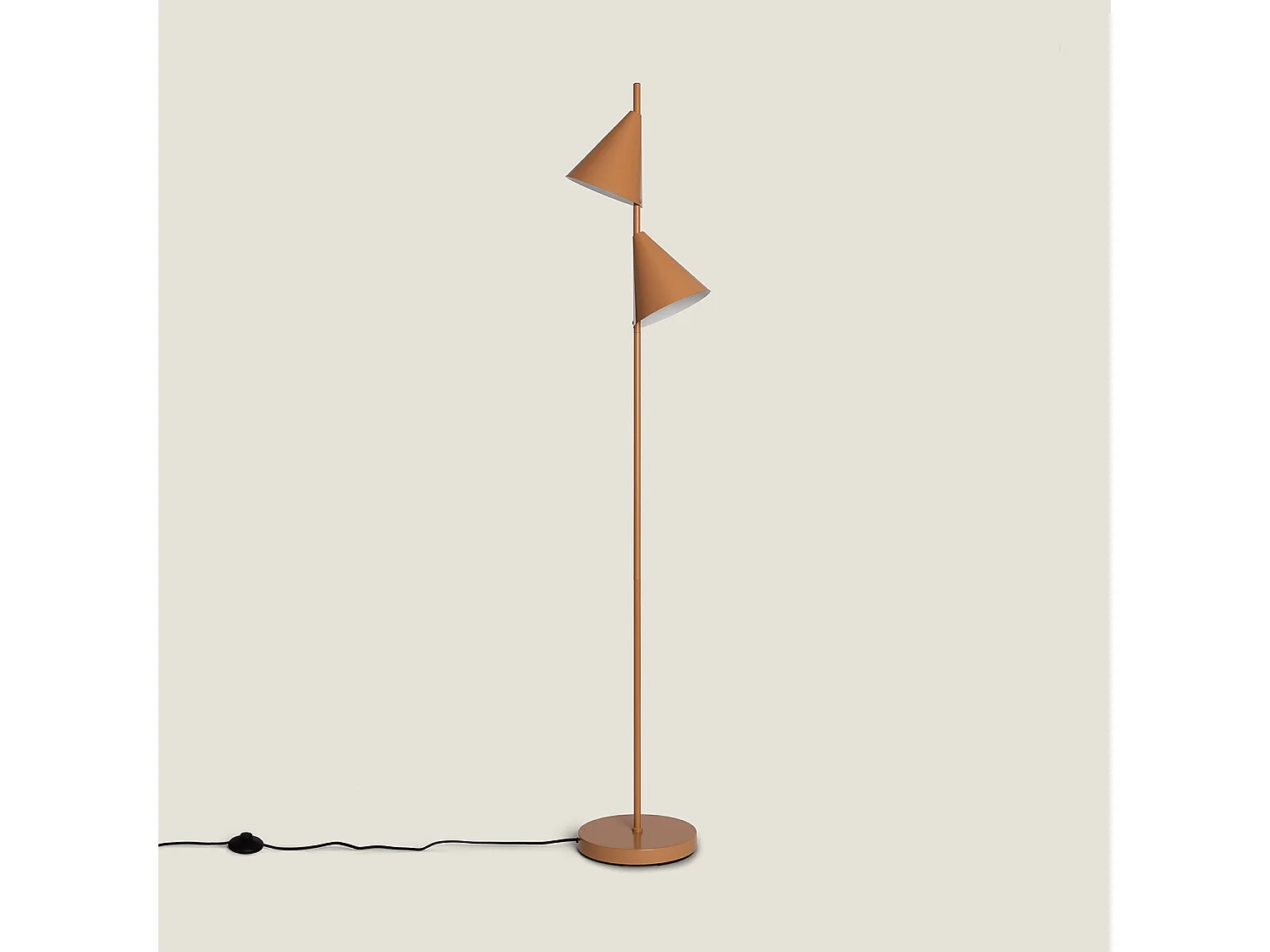 Lampadaire Métal Whirlwind Camel